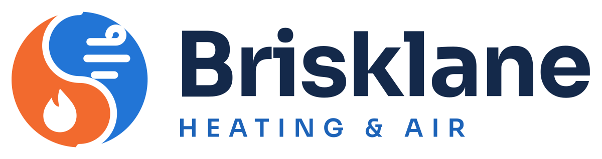 Brisklane Heating & Air concept logo