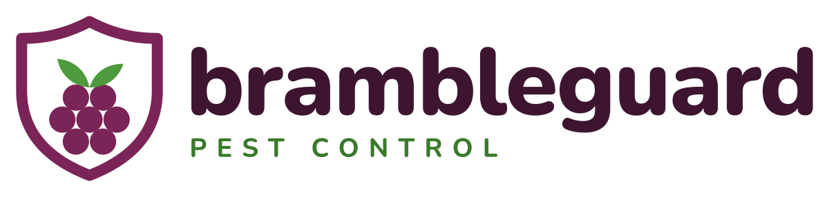 Brambleguard Pest Control concept logo